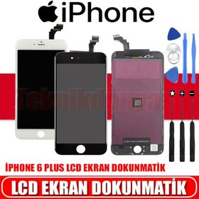 Apple iPhone 6 Plus Dokunmatik Beyaz Servis Revize Lcd Ekran