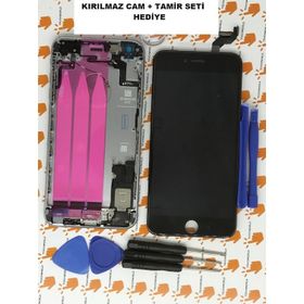 Apple iPhone 6s Plus Dokunmatik Siyah Servis Revize Lcd Ekran