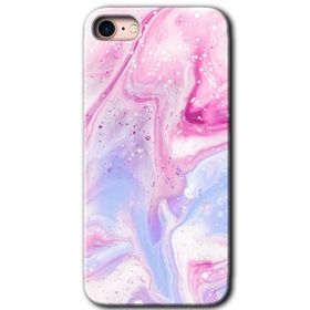 Apple iPhone 7 Kabarmış Leke Baskılı Uyumlu Silikon Kılıf