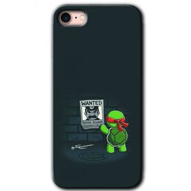 Apple iPhone 7 Kaplumbağa Avcısı Baskılı Uyumlu Silikon Kılıf