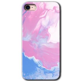 Apple iPhone 7 Liquid Lekeler Art Baskılı Uyumlu Silikon Kılıf