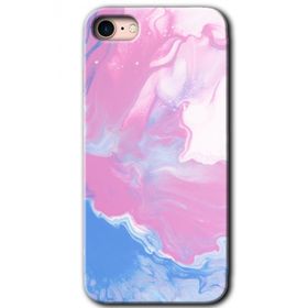 Apple iPhone 7 Liquid Lekeler Art Baskılı Uyumlu Silikon Kılıf