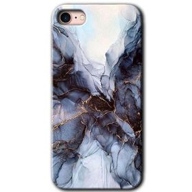 Apple iPhone 7 Otantik Mermer Baskılı Uyumlu Silikon Kılıf