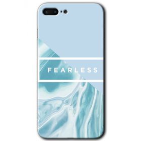 Apple iPhone 7 Plus Fearless Baskılı Uyumlu Silikon Kılıf