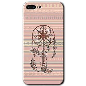 Apple iPhone 7 Plus Mandala Retro Baskılı Uyumlu Silikon Kılıf