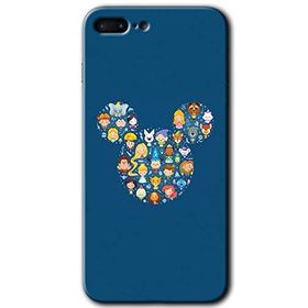 Apple iPhone 7 Plus Mickey Baskılı Uyumlu Silikon Kılıf