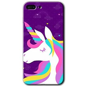 Apple iPhone 7 Plus Unicorn Sleep Baskılı Uyumlu Silikon Kılıf