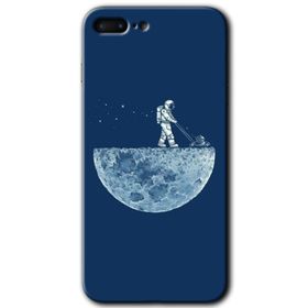 Apple iPhone 7 Plus Uzay İşçisi Baskılı Uyumlu Silikon Kılıf