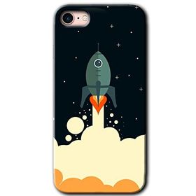 Apple iPhone 7 Space Smoke Baskılı Uyumlu Silikon Kılıf
