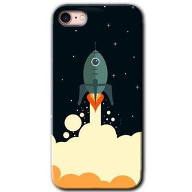 Apple iPhone 7 Space Smoke Baskılı Uyumlu Silikon Kılıf