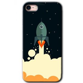 Apple iPhone 7 Space Smoke Baskılı Uyumlu Silikon Kılıf