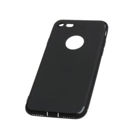 Apple İphone 7 Tıpalı Siyah Silikon Kılıf