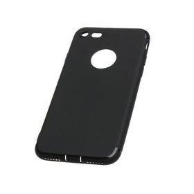 Apple İphone 7 Tıpalı Siyah Silikon Kılıf