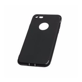 Apple İphone 7 Tıpalı Siyah Silikon Kılıf