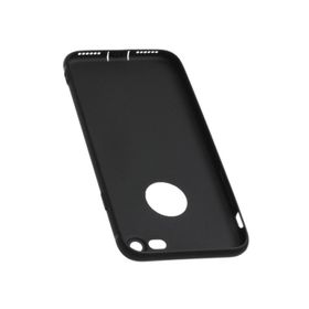 Apple İphone 7 Tıpalı Siyah Silikon Kılıf