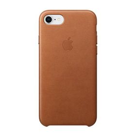 Apple iPhone 8-7 Kırmızı Deri Kılıf