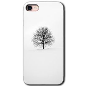 Apple iPhone 8 Alone Tree Baskılı Uyumlu Silikon Kılıf