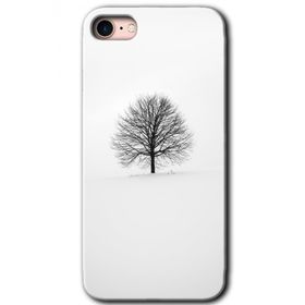 Apple iPhone 8 Alone Tree Baskılı Uyumlu Silikon Kılıf