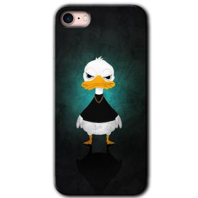 Apple iPhone 8 Angry Duck Baskılı Uyumlu Silikon Kılıf
