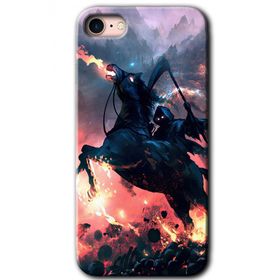 Apple iPhone 8 Bloodhorne Baskılı Uyumlu Silikon Kılıf