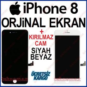 Apple iPhone 8 Dokunmatik Beyaz Servis Revize Lcd Ekran