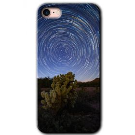 Apple iPhone 8 Eclipse Sky Baskılı Uyumlu Silikon Kılıf