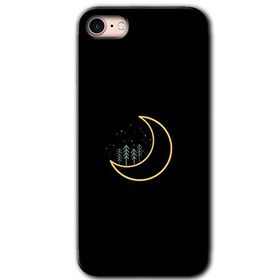Apple iPhone 8 İyi Geceler Baskılı Uyumlu Silikon Kılıf