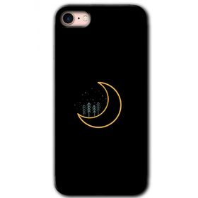 Apple iPhone 8 İyi Geceler Baskılı Uyumlu Silikon Kılıf