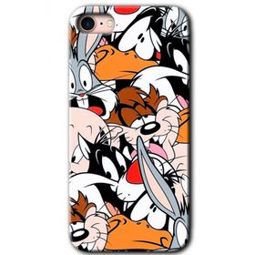 Apple iPhone 8 Karakterler Baskılı Uyumlu Silikon Kılıf