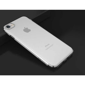 Apple iPhone 8 Kılıf Dört Köşeli Lazer Silikon Kapak