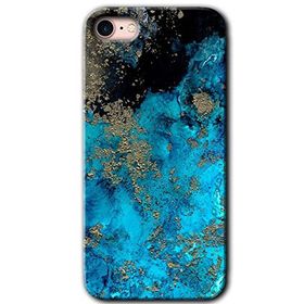 Apple iPhone 8 Klas Mermer Baskılı Uyumlu Silikon Kılıf