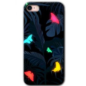 Apple iPhone 8 Lighter Butterfly Baskılı Uyumlu Silikon Kılıf