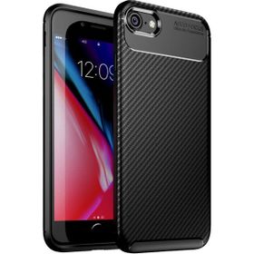Apple Iphone 8 Negro Karbon-Siyah Silikon Kılıf