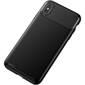 Apple Iphone 8 Negro Karbon-Siyah Silikon Kılıf