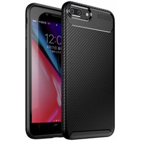 Apple Iphone 8 Plus Negro Karbon-Siyah Silikon Kılıf