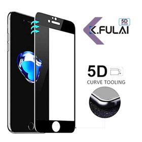 Apple iPhone 8 Plus Temperli Ekran Koruyucu Uyumlu Kırılmaz Cam