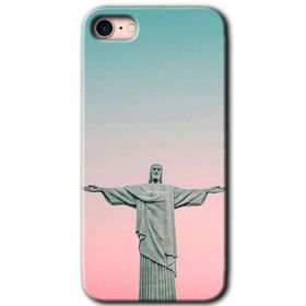 Apple iPhone 8 Rio Baskılı Uyumlu Silikon Kılıf