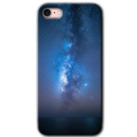 Apple iPhone 8 Samanyolu Baskılı Uyumlu Silikon Kılıf