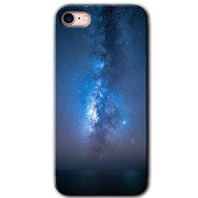 Apple iPhone 8 Samanyolu Baskılı Uyumlu Silikon Kılıf