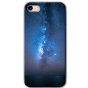 Apple iPhone 8 Samanyolu Baskılı Uyumlu Silikon Kılıf