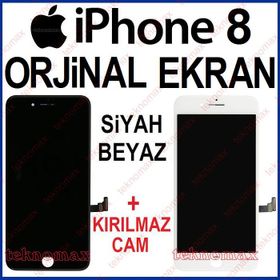 Apple iPhone 8 Temperli Ekran Koruyucu Uyumlu Kırılmaz Cam