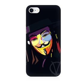 Apple iPhone 8 Uyumlu Vendetta Baskılı Silikon Kılıf