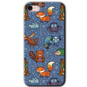 Apple iPhone SE 2020 Animals Funny Baskılı Uyumlu Silikon Kılıf