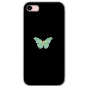 Apple iPhone SE 2020 Butterfly Tree Baskılı Uyumlu Silikon Kılıf