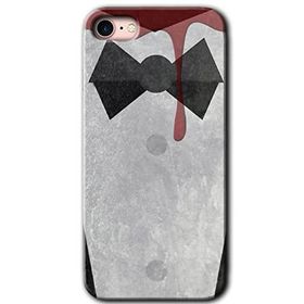 Apple iPhone SE 2020 Gentleman Blood Baskılı Uyumlu Silikon Kılıf