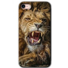 Apple iPhone SE 2020 King Lion Baskılı Uyumlu Silikon Kılıf