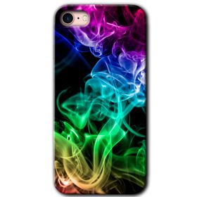 Apple iPhone SE 2020 Smoke Colorful Baskılı Uyumlu Silikon Kılıf