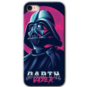 Apple iPhone SE 2022 Darth Vader Baskılı Uyumlu Silikon Kılıf