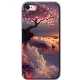 Apple iPhone SE 2022 Uçurumdaki Hayat Baskılı Uyumlu Silikon Kılıf