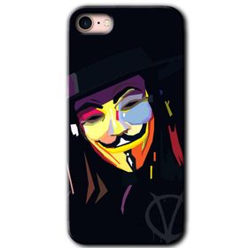 Apple iPhone SE 2022 Vendetta Baskılı Uyumlu Silikon Kılıf